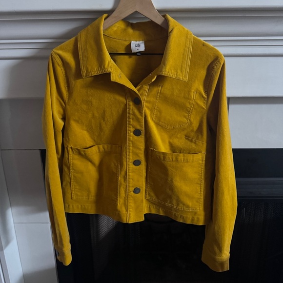 CAbi Jackets & Blazers - Cabi Citizen Jacket style #3909 Mustard Corduroy Size Medium
